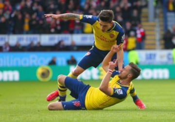 Arsenal se impuso sobre el Burnley por la cuenta mínima. 