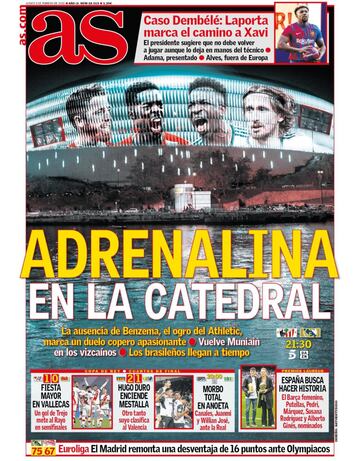 Las portadas de AS de febrero