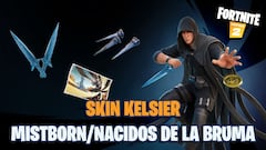 Fortnite: skin Kelsier de Mistborn/Nacidos de la Bruma ya disponible; precio y contenidos