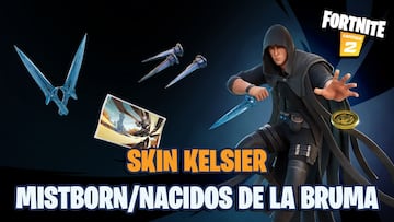 Fortnite: skin Kelsier de Mistborn/Nacidos de la Bruma ya disponible; precio y contenidos