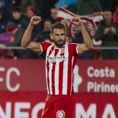 Stuani y Borja García se asocian contra el Fuenlabrada