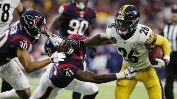 Pittsburgh Steelers dominan de principio a fin a unos heridos Houston Texans