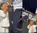 La pequeña hija de Neymar imita el festejo de su padre y se hace viral