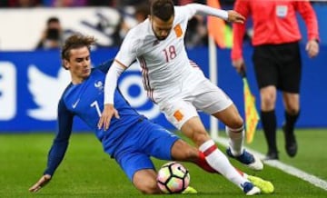 France vs. Spain at the Stade de France