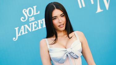 Madison Beer posa en la alfombra roja de los premios 'Billboard Women in Music 2025'.