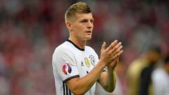 Alemania libera a Toni Kroos: tiene dolor en las costillas