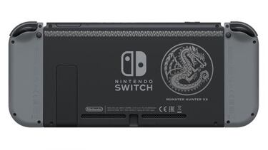 Embalaje y diseño final de la Nintendo Switch de Monster Hunter XX