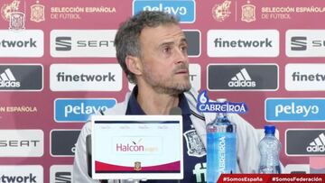 "Es alto, es guapo, me gusta todo de él" La viral respuesta de Luis Enrique sobre su gran apuesta