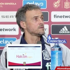 "Es alto, es guapo, me gusta todo de él" La viral respuesta de Luis Enrique sobre su gran apuesta