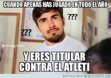 Los memes más divertidos del Atlético-Barcelona