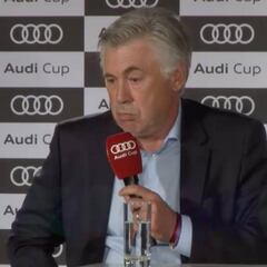 Ancelotti: "¿Renato? Tomaremos una decisión entre todos"