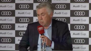 Ancelotti: "¿Renato? Tomaremos una decisión entre todos"