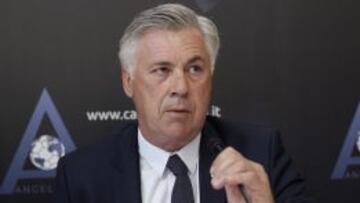 El entrenador del Real Madrid, Carlo Ancelotti