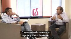 "Messi corre 20 metros, yo corría 80 para hacer un gol"