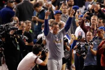 Las mejores imágenes del triunfo de los Cubs en la Serie Mundial