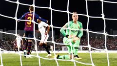 Ter Stegen, guardameta del Bar&ccedil;a.