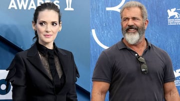Winona Ryder acusa a Mel Gibson de antisemitismo y homofobia y este se defiende