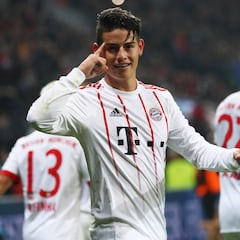 Sacrificio y eficiencia: Así fue el semestre de James en Bayern