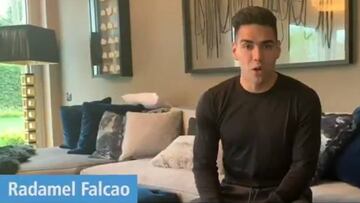 Falcao y Messi envian recomendaciones