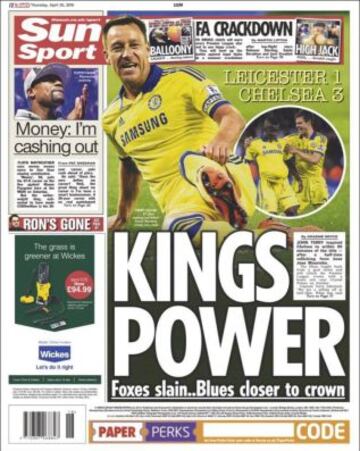 Portadas de la prensa deportiva