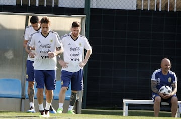 Barcelona 01Junio 2018, EspaÃ±a
Previa al Mundial 2018
Entrenamiento de la seleccion Argentina Ciudad Deportiva Joan Gamper, Barcelona.

Foto Ortiz Gustavo
