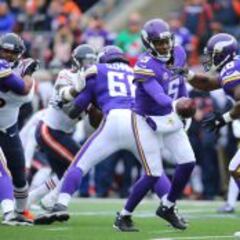 Bridgwater asume galones de líder y lleva a Vikings a la victoria