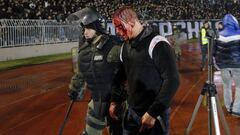 La batalla campal de Belgrado en imágenes