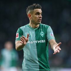 Con dudas sobre su futuro, Borré reaparece con Werder Bremen