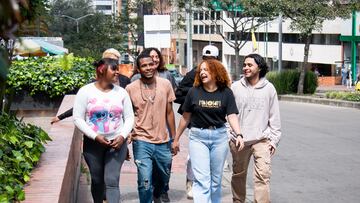 Diciembre 6 de 2023. En Bogotá se reúnen jóvenes migrantes para llevar ideas de migración al mundo (Fotos: Consejo Danés para Refugiados)