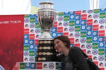 La Copa América recorre Chile.