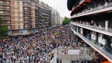 Imagen de los aleda?os de Mestalla