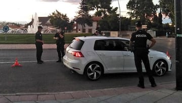 Agentes de policía local de San Martín de la Vega en un control
AYUNTAMIENTO DE SAN MARTÃN DE LA
31/08/2020