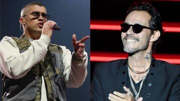 Marc Anthony y Bad Bunny unen fuerzas en Puerto Rico