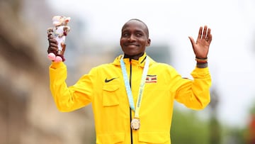 Kiplangat loses his way in Birmingham but still takes marathon gold