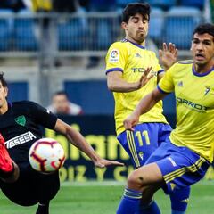Cádiz 1-1 Málaga: resumen, goles y resultado del partido