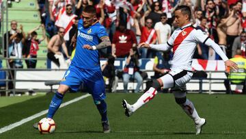 Getafe 2-1 Rayo Vallecano: resumen, resultado y goles