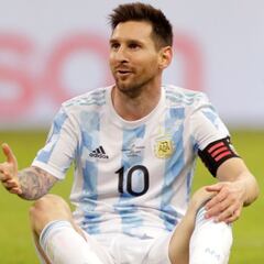 Messi, punto alto en Brasilia