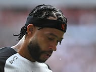 Memphis Depay, delantero de Corinthians.