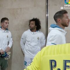 Los capitanes, al quite: esto hicieron Ramos y Marcelo a Luca Zidane en el vestuario