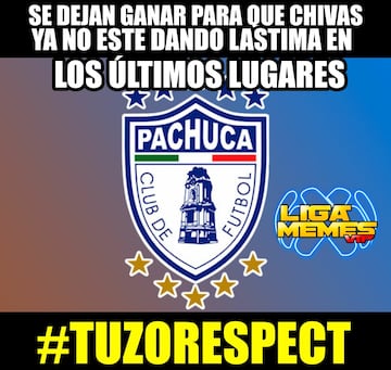 Los memes se rinden ante los triunfos de Chivas y América