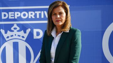 Las TV del palco del Camp Nou confundieron a Victoria Pavón