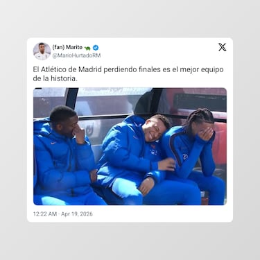 Derrota rojiblanca… y los memes no perdonan