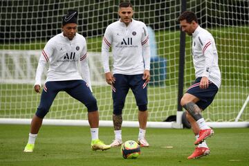 Mbappé, Icardi y Messi. 