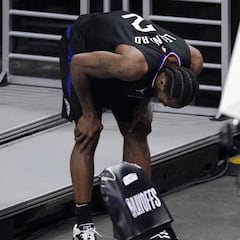 Alerta roja en los Clippers: Kawhi Leonard, lesionado