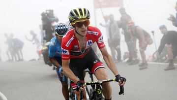 09/09/18 VUELTA A CICLISTA A ESPAÑA 2018
DECIMOSEXTA ETAPA 16 RIBERA DE ARRIBA - LAGOS DE COVADONGA
SIMON YATES NAIRO QUINTANA