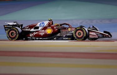 El piloto de Ferrari, Lewis Hamilton.