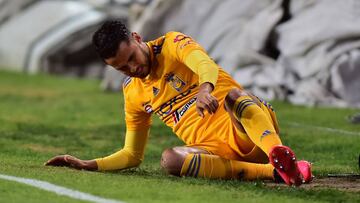 Diego Reyes baja de Tigres entre 15 y 20 días