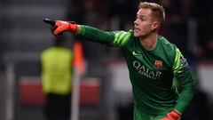 Ter Stegen se adelanta a Bravo y acorta sus vacaciones