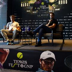 Casper Ruud, ilusionado por enfrentar a Nadal en la CDMX