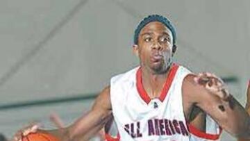 <b>FUTURO. </b>Jeffrey Michael Jordan, durante el campamento 'Nike All America'.